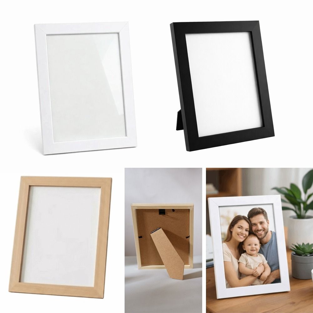 Bamboo Photo Frame - Nowa drewniana ramka na zdjęcia o