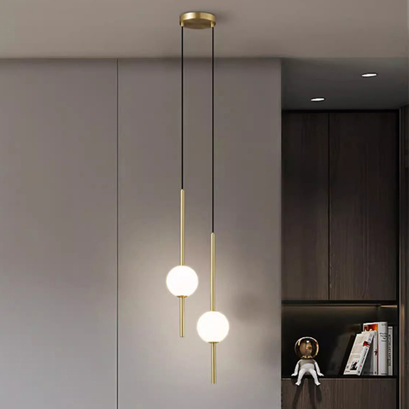 Hanging Moon Lamp - 1 szt. Nowoczesna lampa LED do