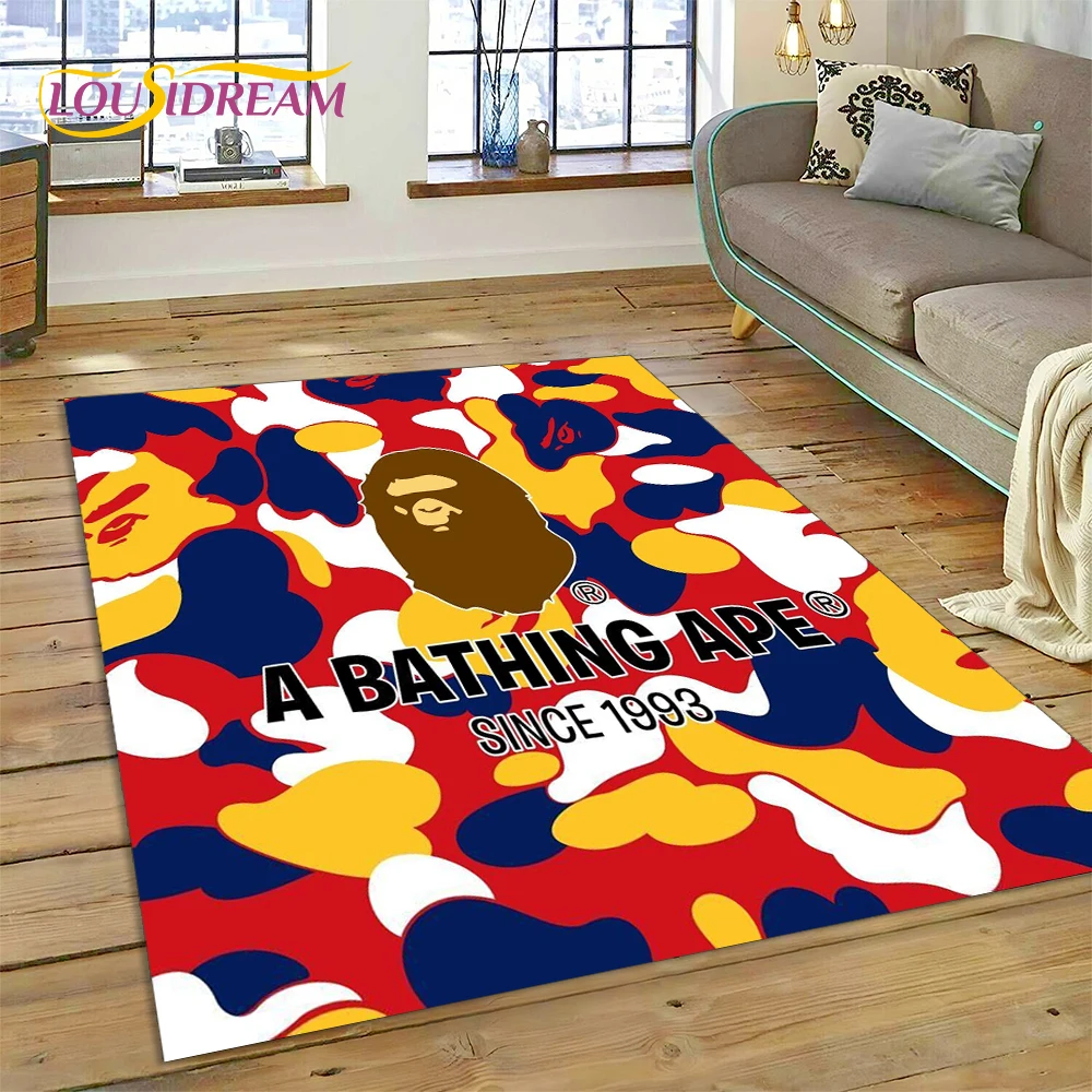 Home Decor Game Online - Druk 3D Dywanik/Mata B-BAPE do Sypialni,