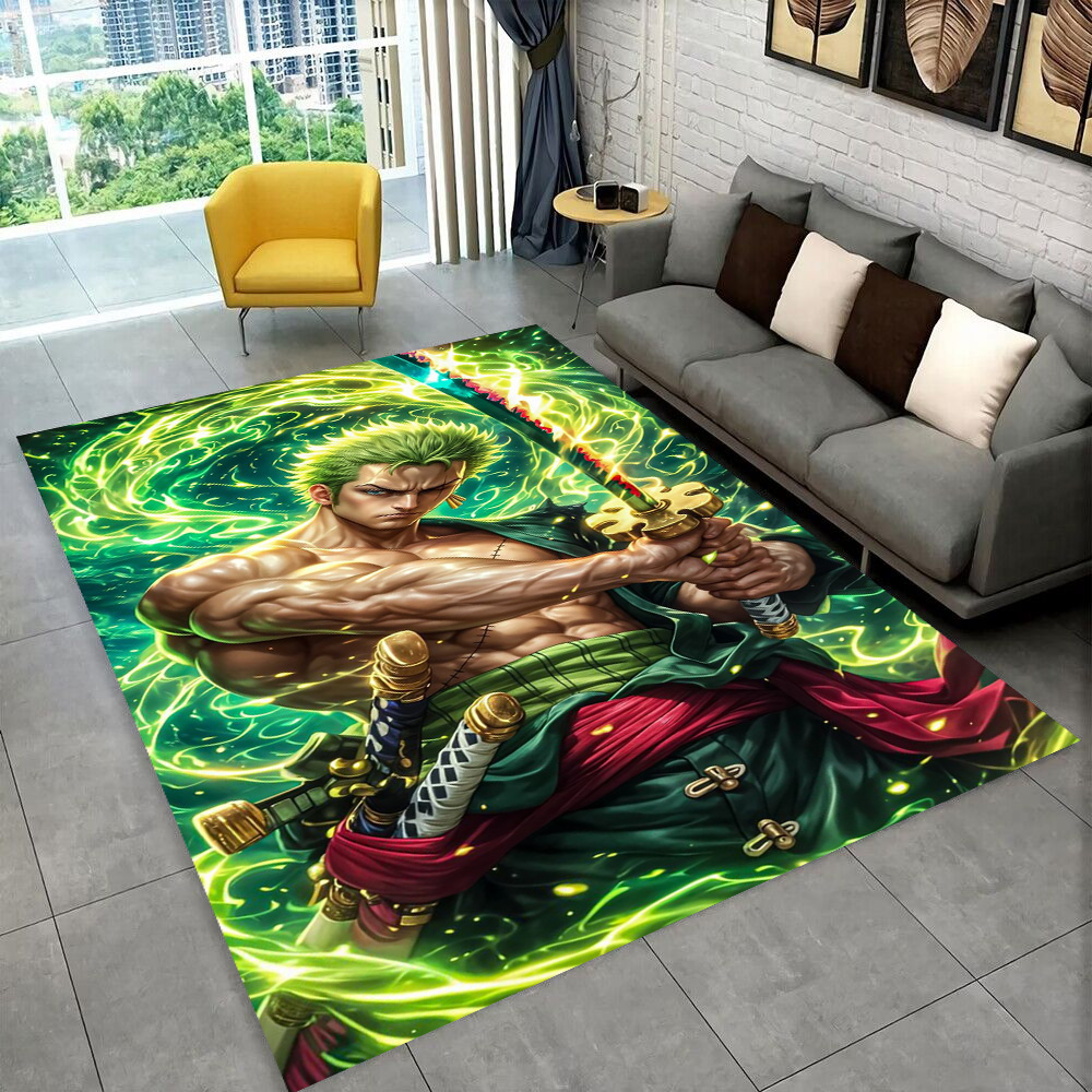 Home Decor Game Online - Dywan 3D z motywem kreskówkowym anime,