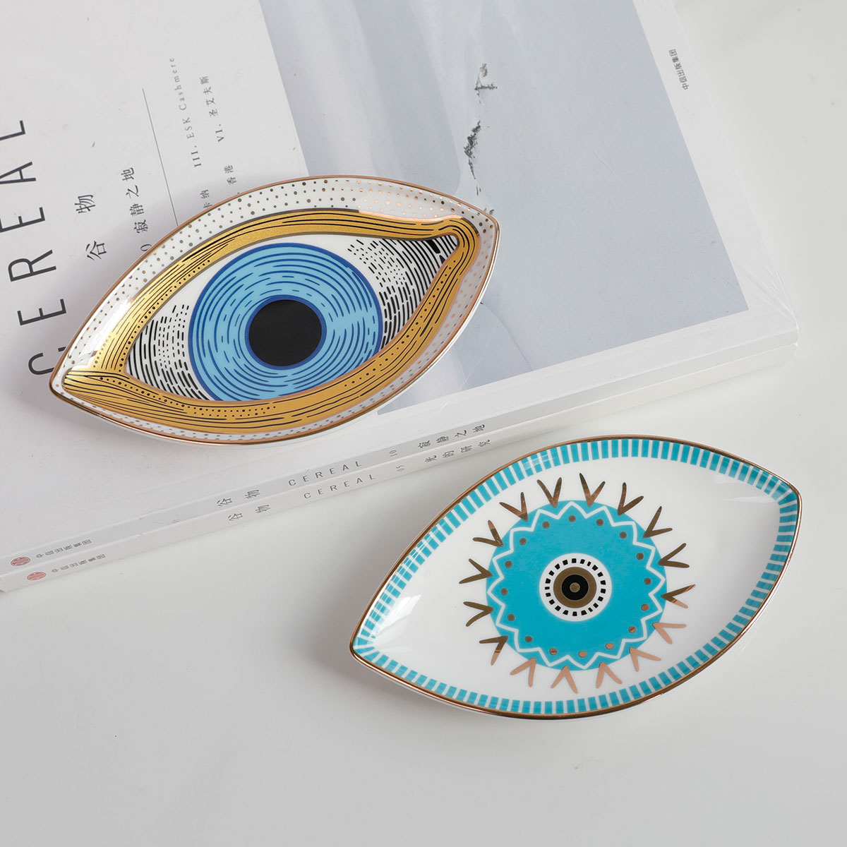 Ceramic Trinket Dish - Talerz na drobiazgi Pierścionek Talerz Ceramiczny