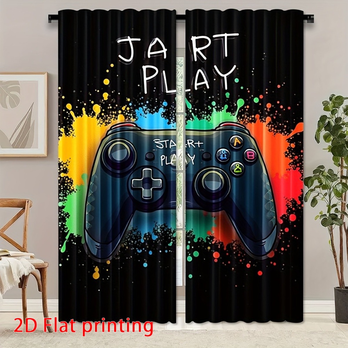 Home Decor Youtube Videos - Zasłony dla graczy, zasłony z motywami