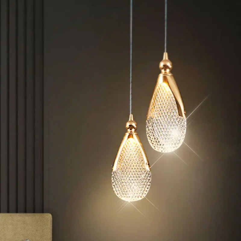 Hanging Moon Lamp - Stylowe, nowoczesne, luksusowe złote lampy wiszące