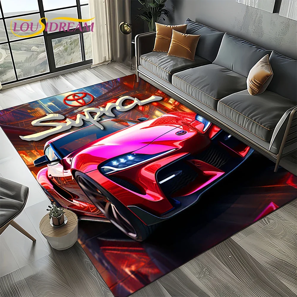 Home Decor Online Free - Dywanik z motywem samochodu wyścigowego HD