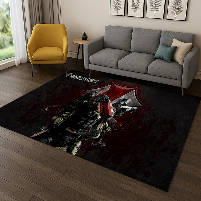 Home Decor Game Online - Dywan 3D R-Resident Evil Leon, kreskówkowy