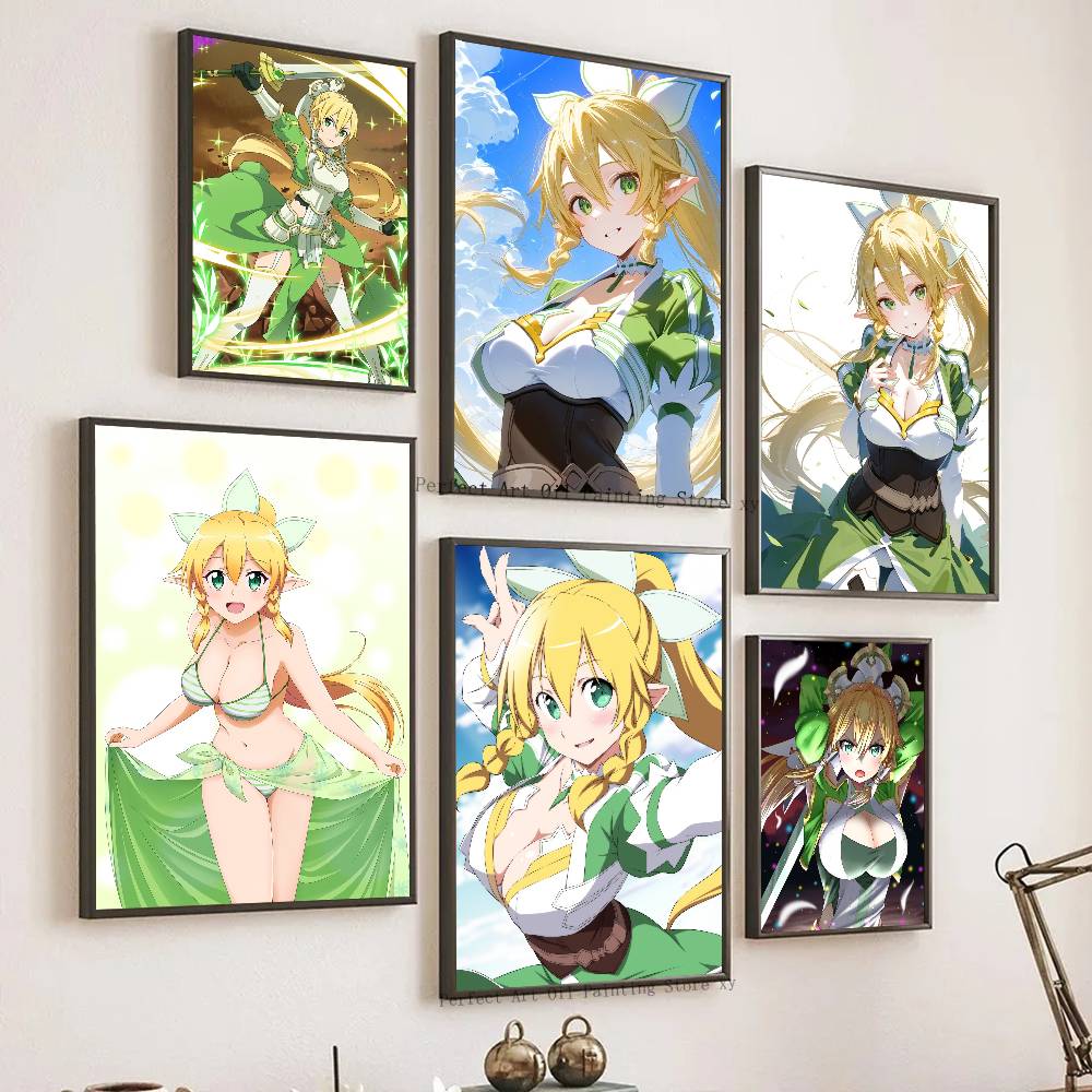 Home Decor Online Free - Anime z liśćmi, plakaty online z