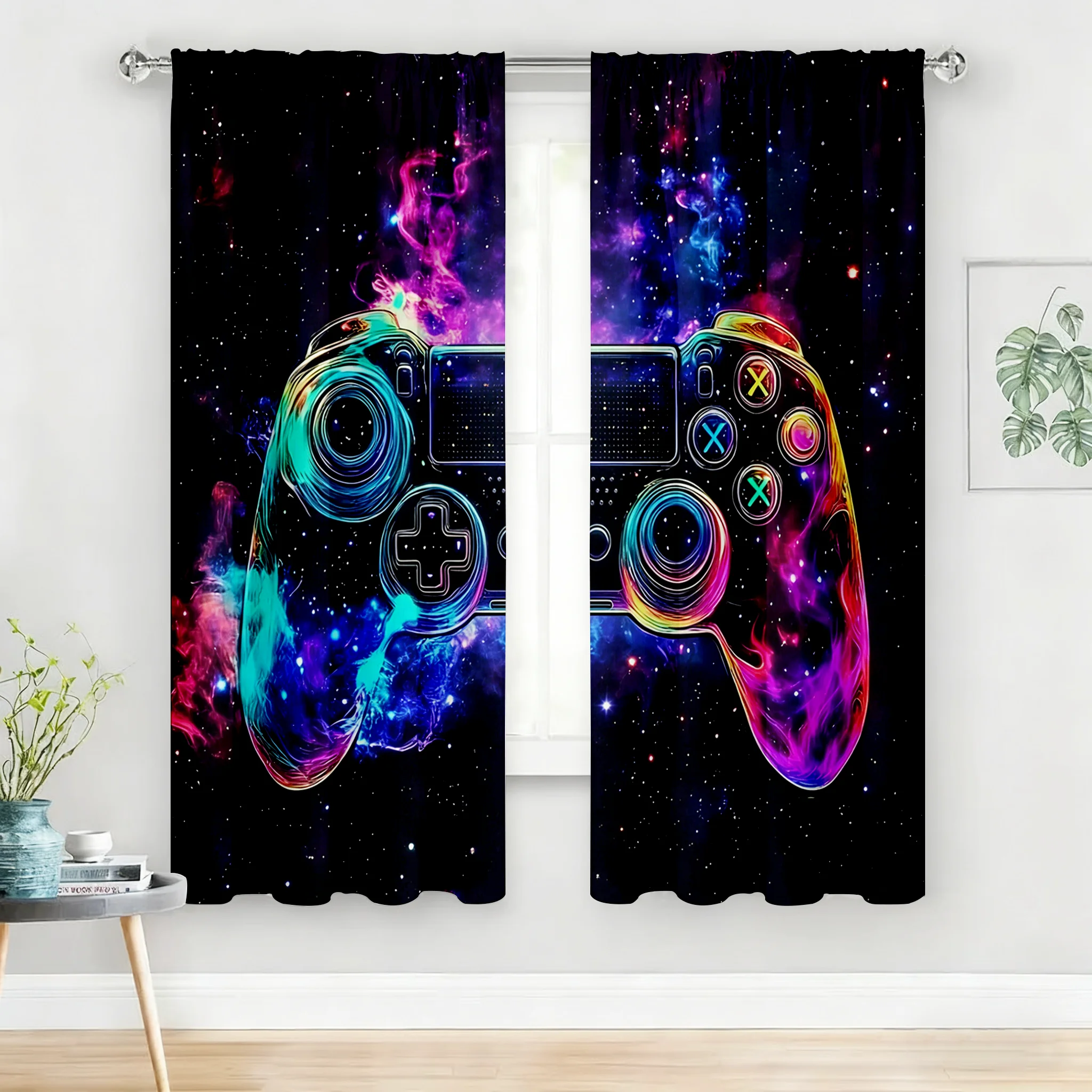 Home Decor Youtube Videos - Zestaw zasłon do okien z motywem