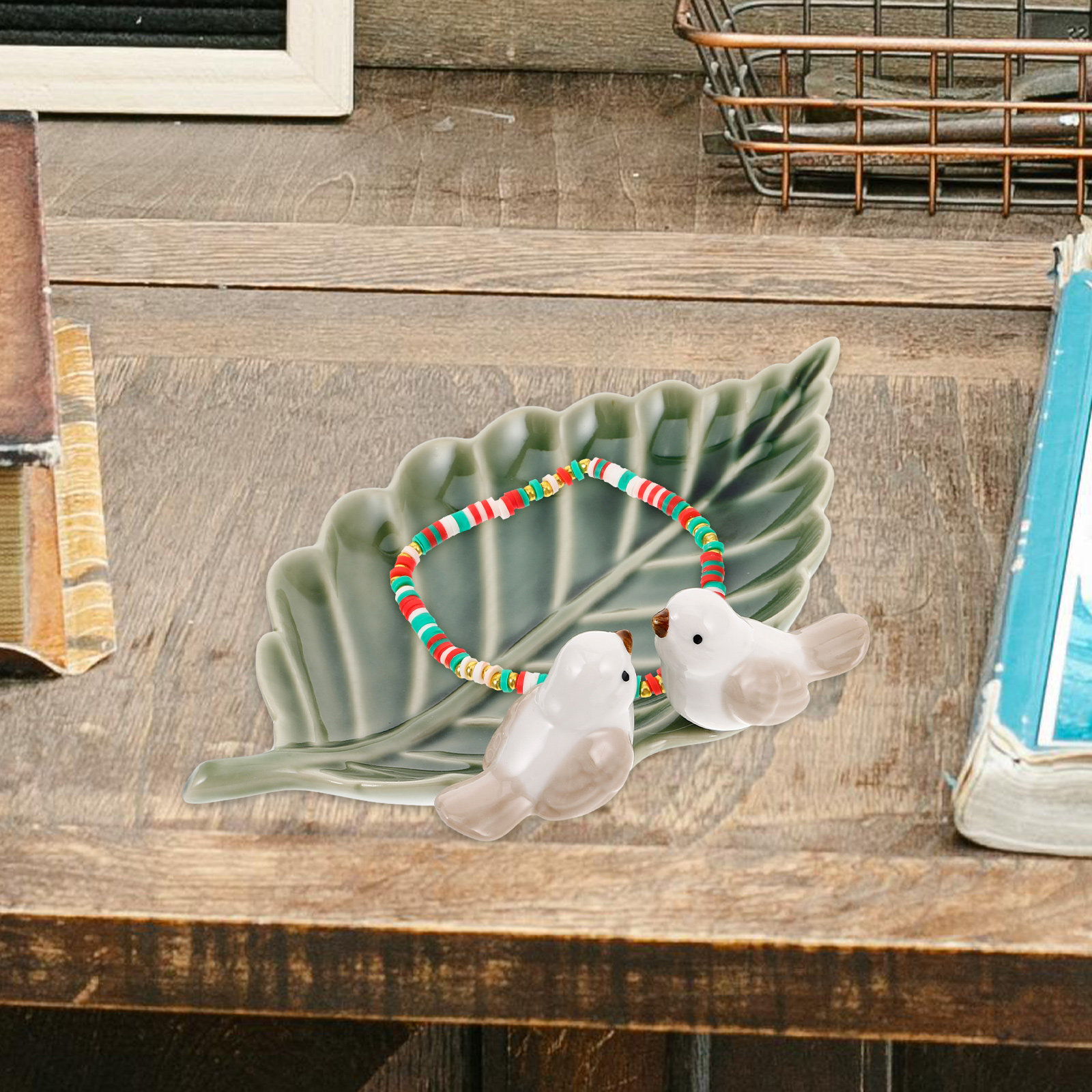 Ceramic Trinket Dish - Urocza ceramiczna miseczka w kształcie ptaka