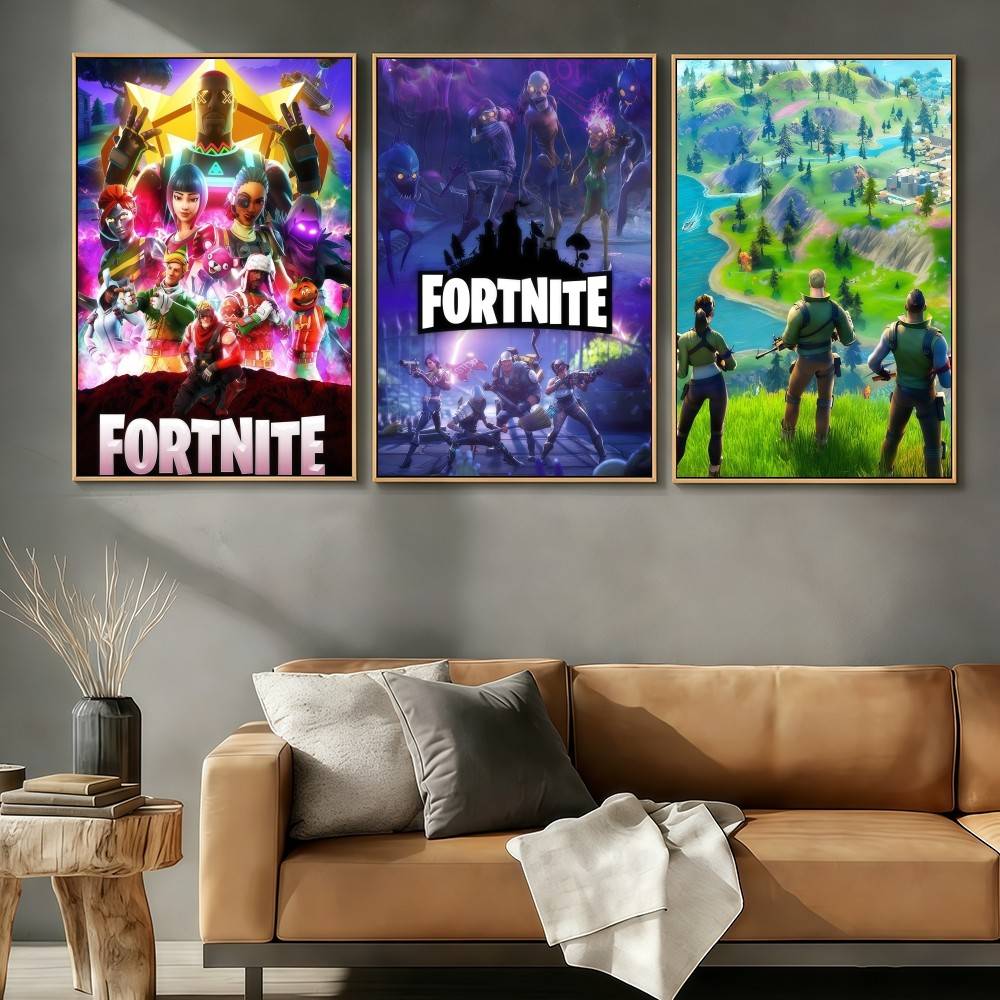 Home Decor Game Online - F-FORTNITES-ES Plakat do gry online, naklejki,