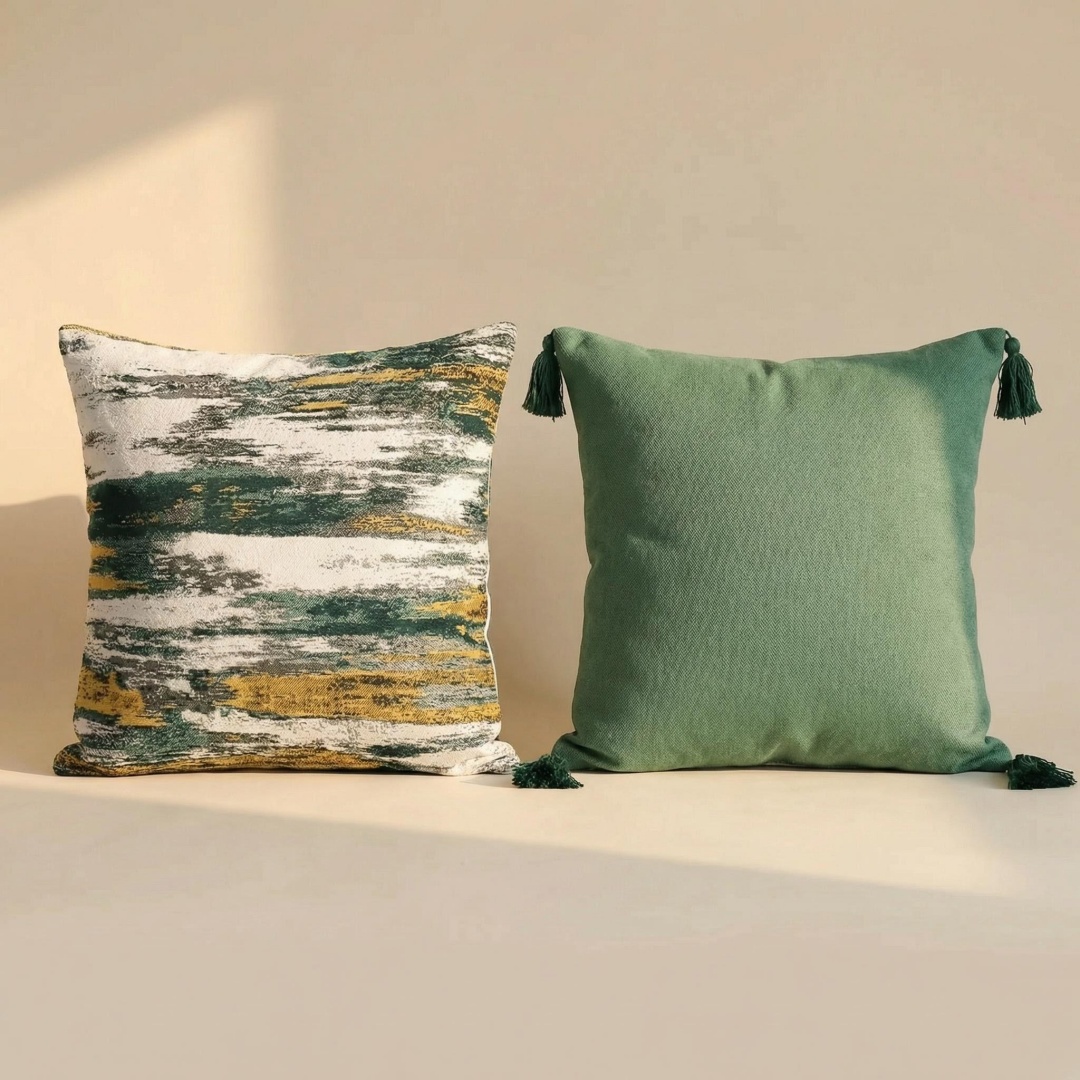Yarn Home Decor - Poduszka dekoracyjna w stylu nordyckim z