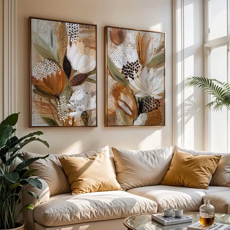Home Decor Minimalist Style - Retro 2 szt. Plakaty w stylu