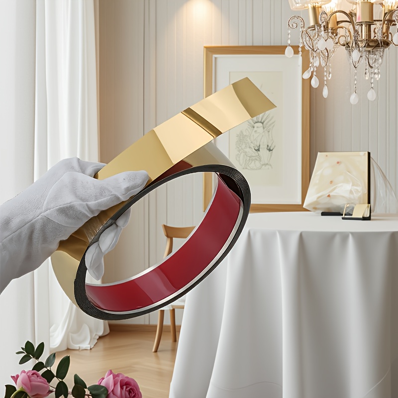 Home Decor Minimalist Style - (15 metrów) samoprzylepna listwa ze stali