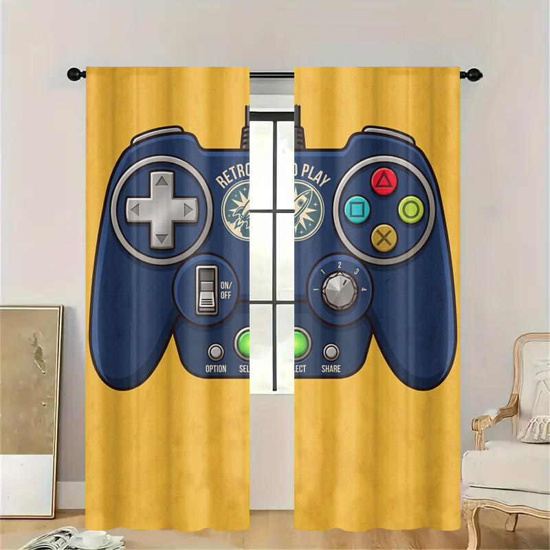 Zasłona z motywem kontrolera d – Home Decor Youtube Videos recenzja i cena