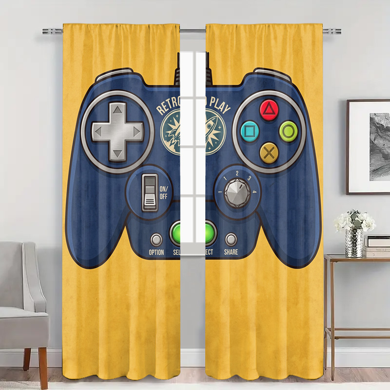 Zasłona z motywem kontrolera d – Home Decor Youtube Videos recenzja i cena