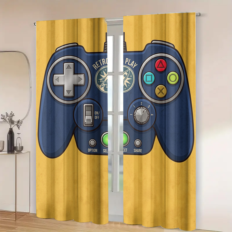 Zasłona z motywem kontrolera d – Home Decor Youtube Videos recenzja i cena