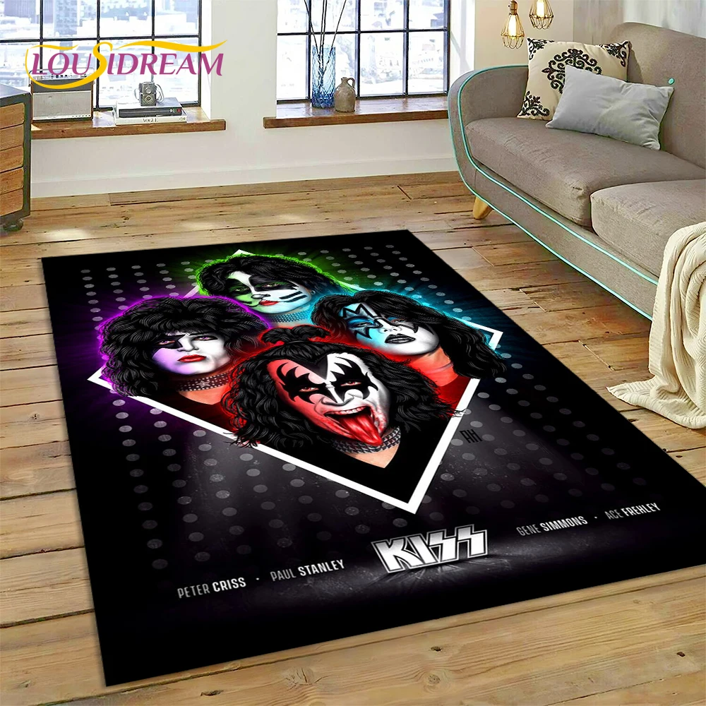 Dywanik 3D Kiss Rock Heavy Met – Home Decor Online Free recenzja i cena