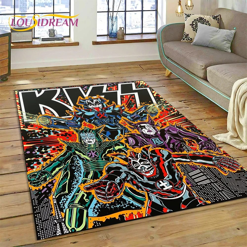 Dywanik 3D Kiss Rock Heavy Met – Home Decor Online Free recenzja i cena