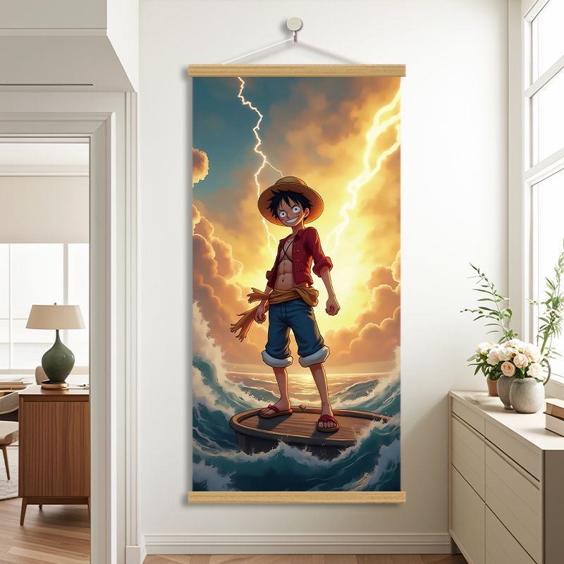 Nowy Plakat One Piece Luffy Ro – Home Decor Painting recenzja i cena