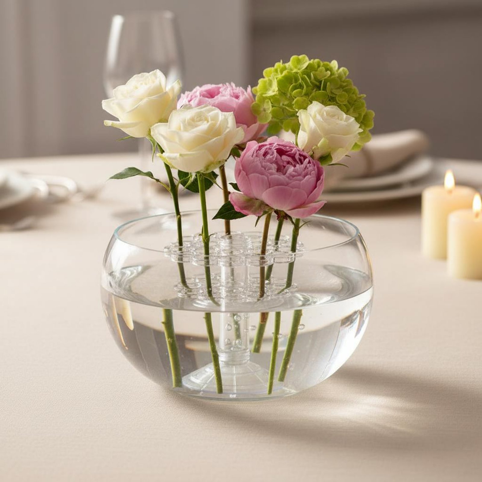 Uchwyt na kwiaty w kształcie s – Home Decor Vase With Flowers recenzja i cena