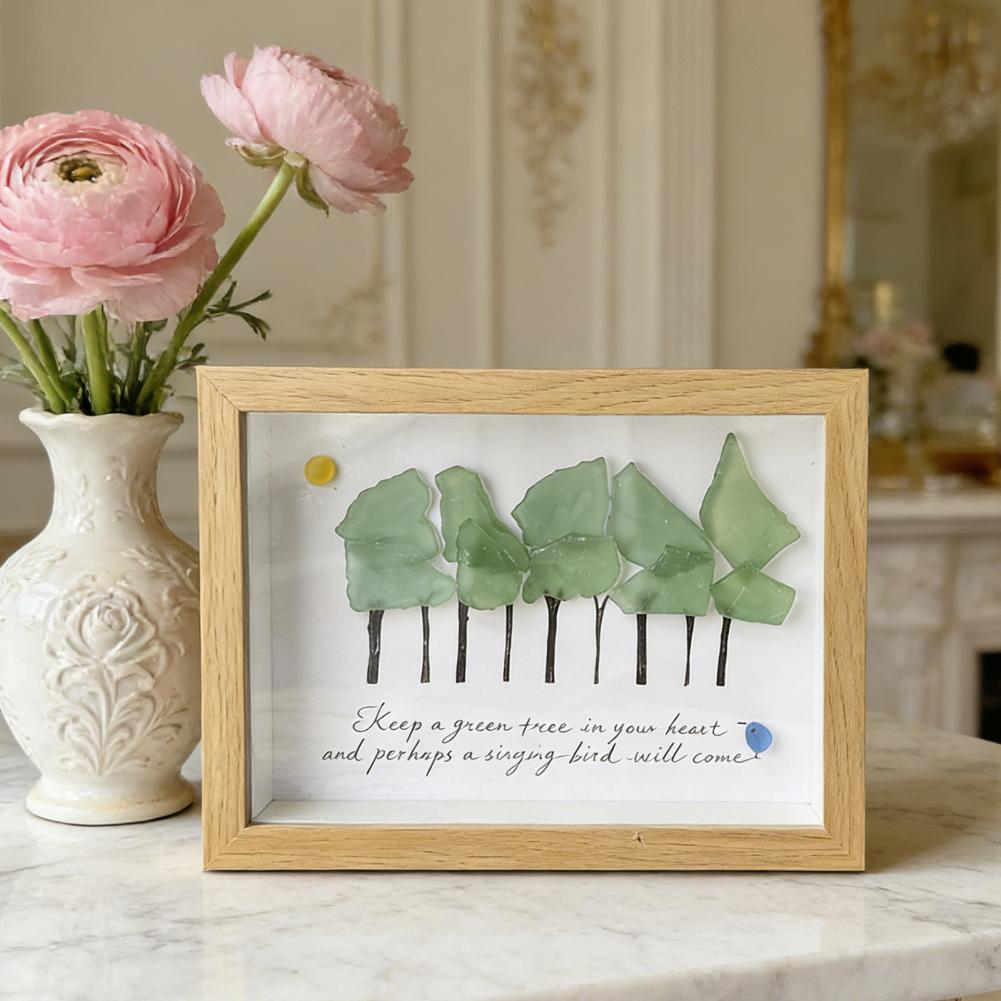 Ramka na zdjęcia na biurko, rę – Bamboo Photo Frame recenzja i cena