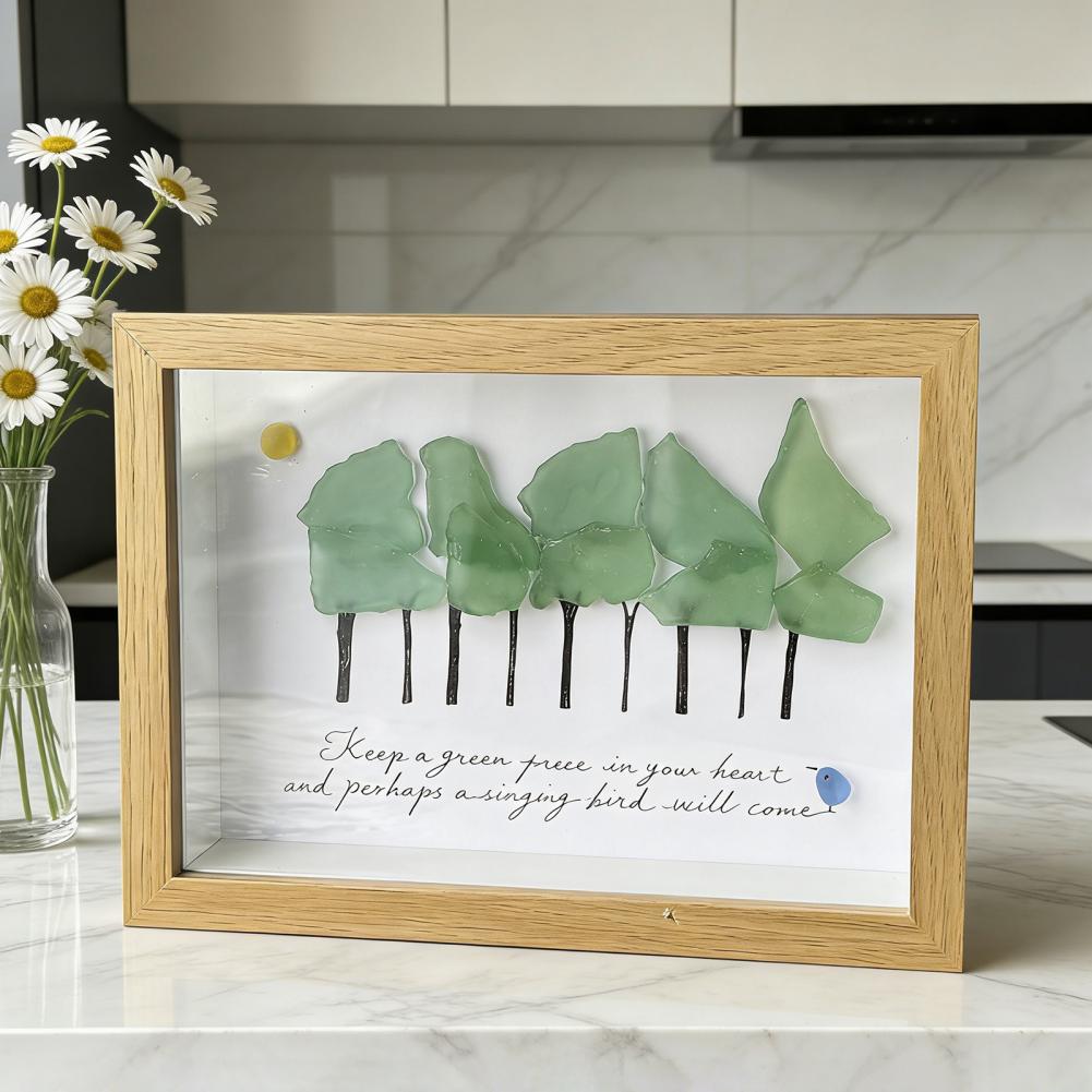 Ramka na zdjęcia na biurko, rę – Bamboo Photo Frame recenzja i cena