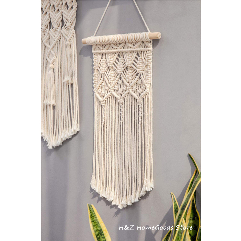 Gorący makrama wiszące gobelin – Yarn Home Decor recenzja i cena