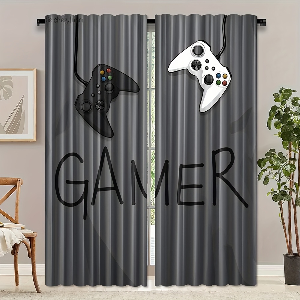 Zasłony dla graczy z motywem k – Home Decor Youtube Videos recenzja i cena