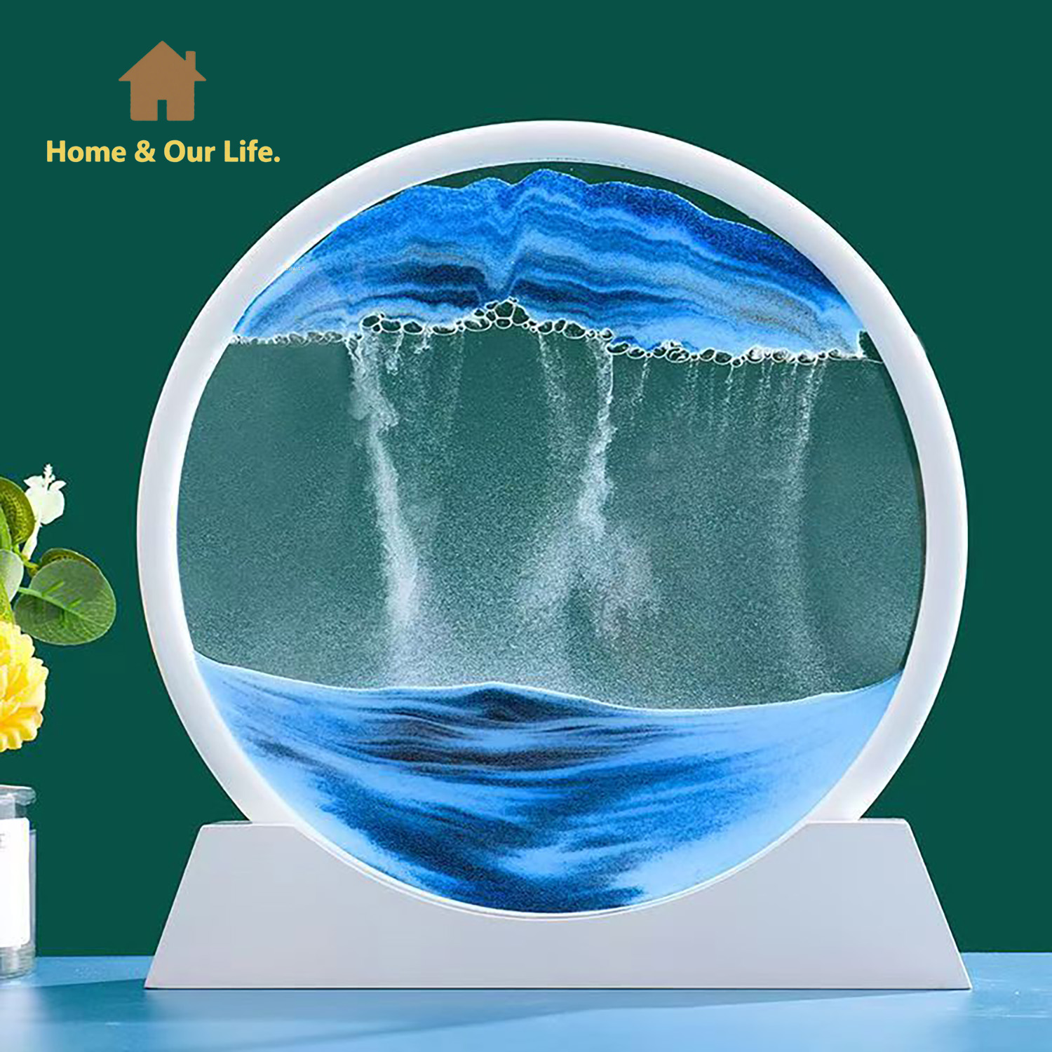 Dynamiczna piaskowa grafika 3D – Yarn Home Decor recenzja i cena
