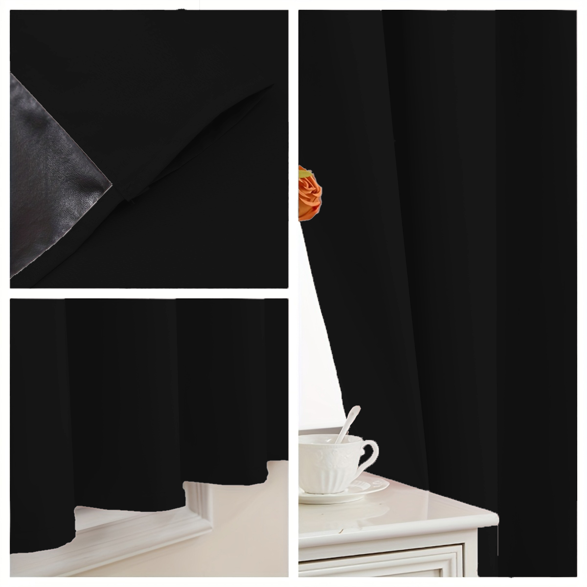 1 sztuka prostej, jednolitej,  – Blackout Curtains recenzja i cena