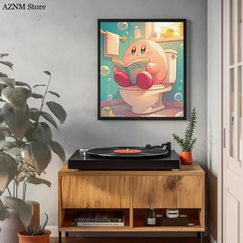Zabawny Plakat z Kreskówkowymi – Watercolor Poster Print recenzja i cena