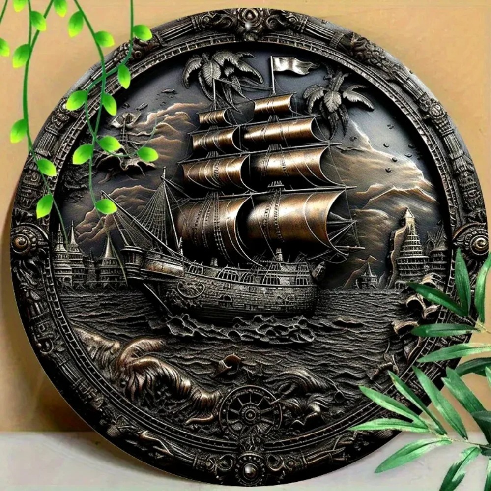 Metalowa dekoracja ścienna 3D  – Home Decor Shop recenzja i cena