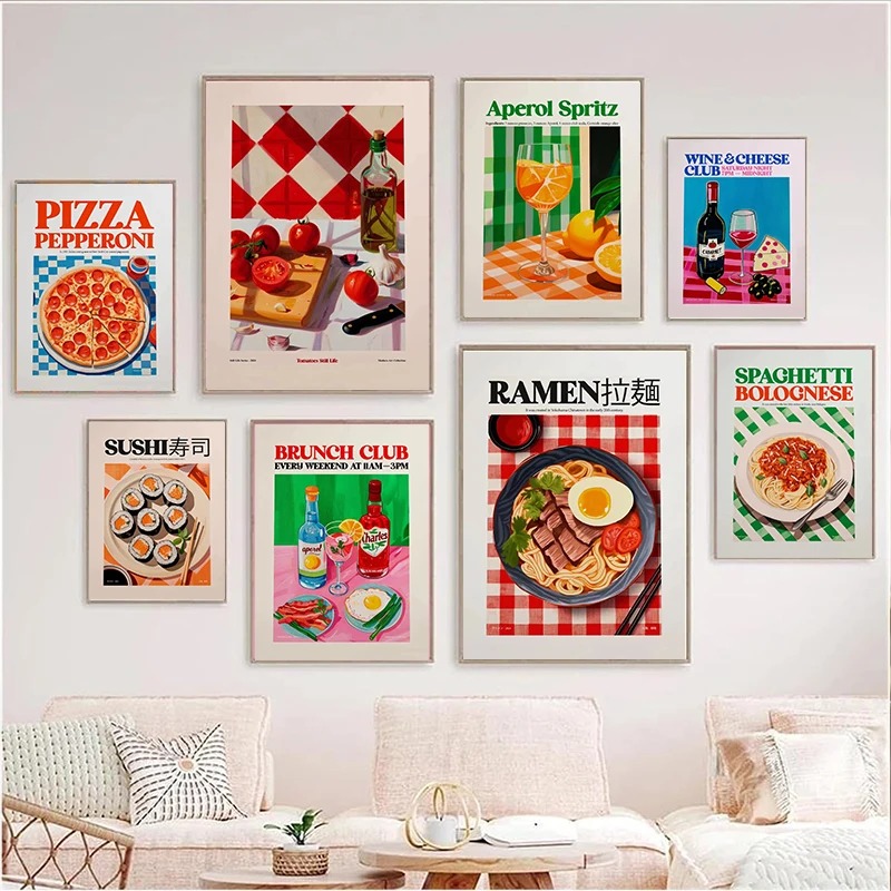 Nowoczesne Smaczne Jedzenie Ka – Home Decor Shop recenzja i cena