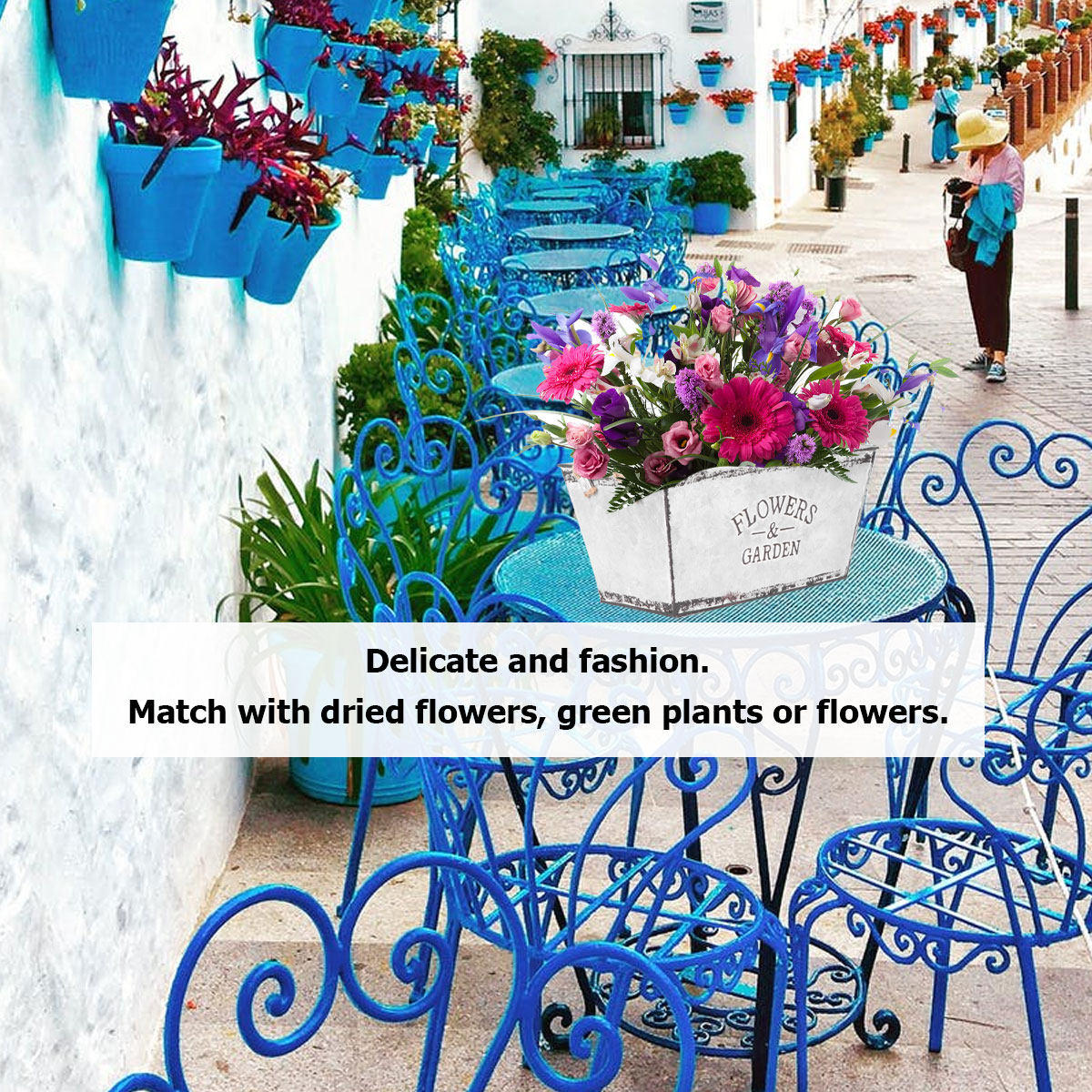 Prosty, duży, srebrny, żelazny – Home Decor Shop recenzja i cena