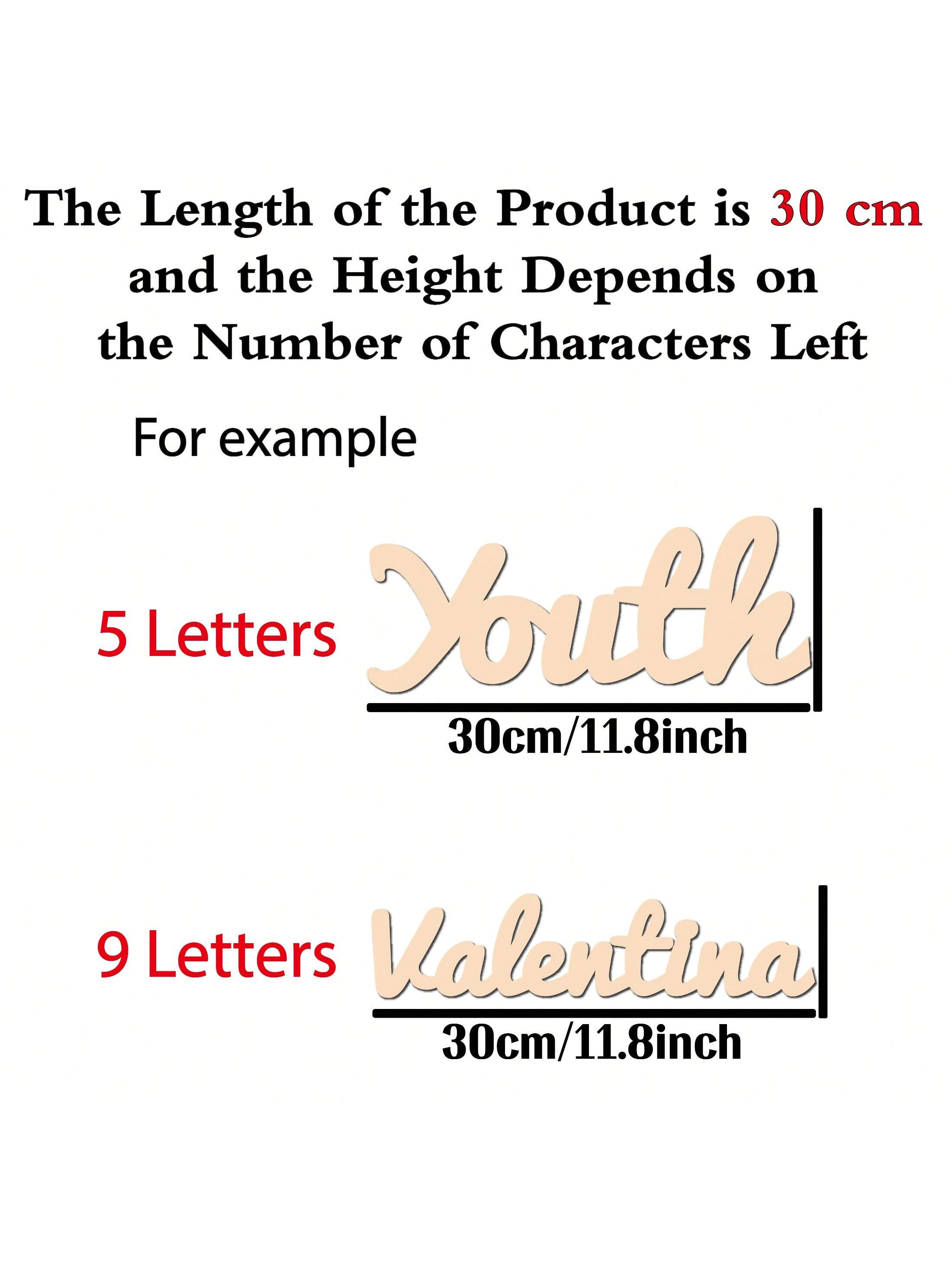 1 szt. Urocza tabliczka Emma z – Wooden Letter Sign recenzja i cena