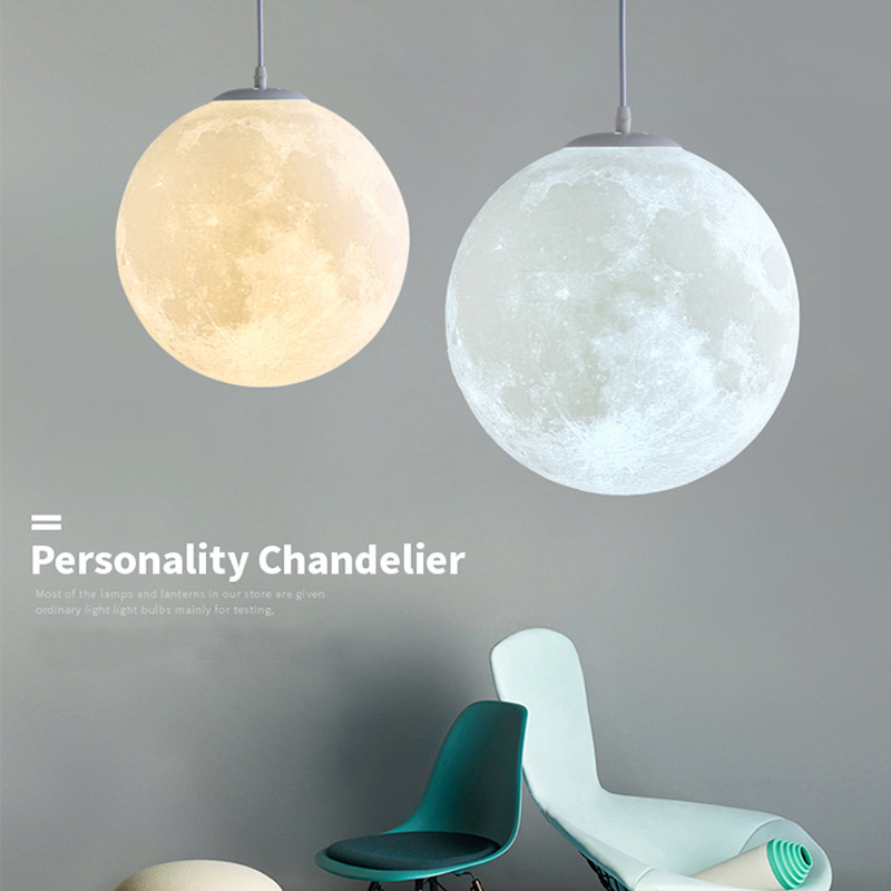 Nowoczesny kreatywny projekt l – Hanging Moon Lamp recenzja i cena