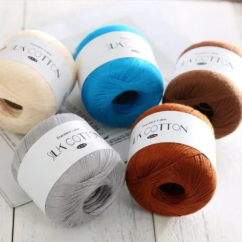 50g/szt. Jedwabna Koronka Bawe – Yarn Home Decor recenzja i cena