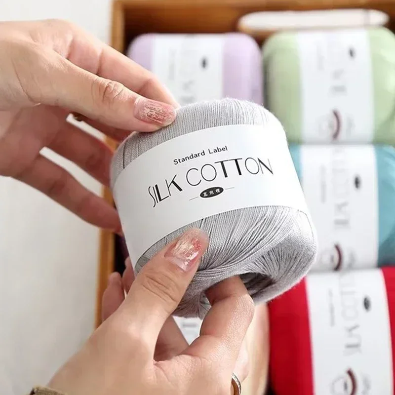 50g/szt. Jedwabna Koronka Bawe – Yarn Home Decor recenzja i cena