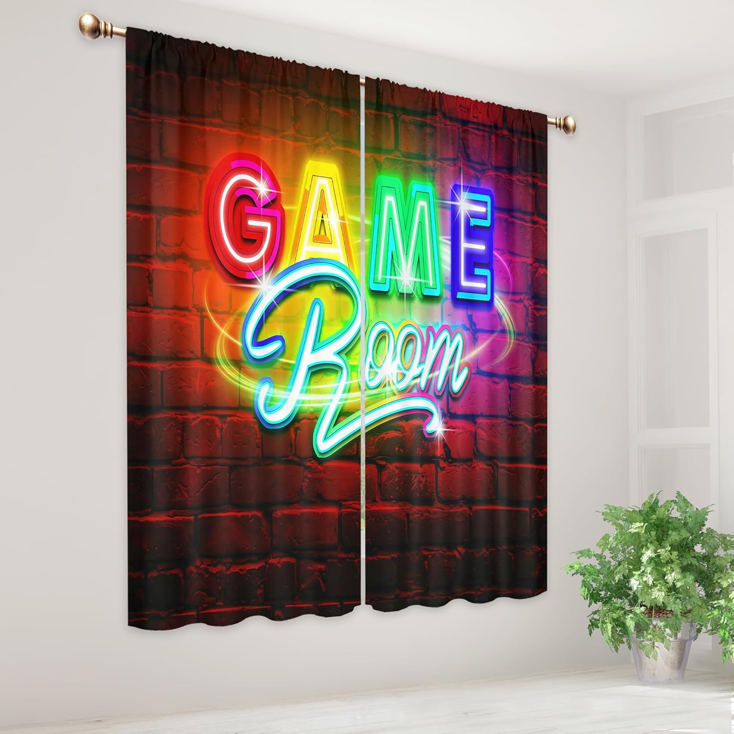 Neonowe Zasłony Gamingowe, Zas – Home Decor Youtube Videos recenzja i cena