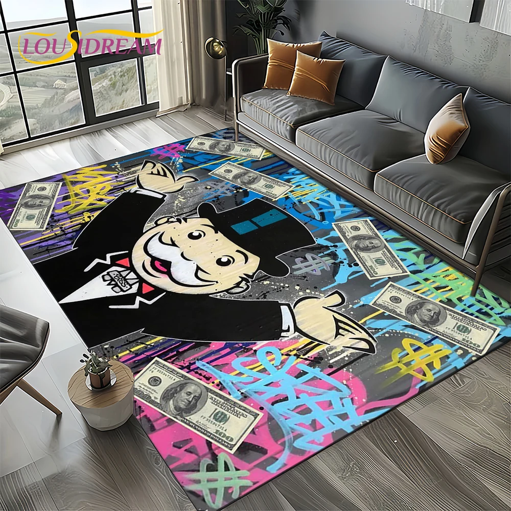 Dywan 3D z motywem Monopoly, b – Home Decor Online Free recenzja i cena