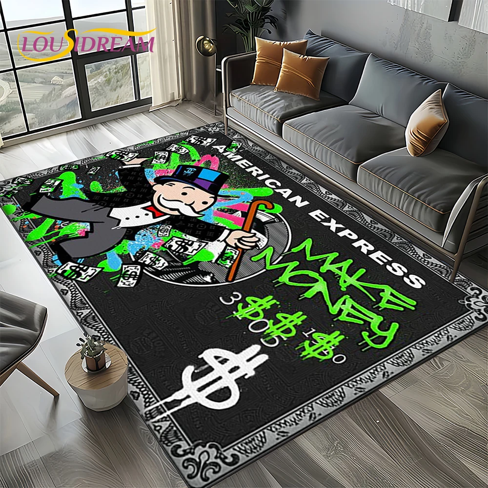 Dywan 3D z motywem Monopoly, b – Home Decor Online Free recenzja i cena