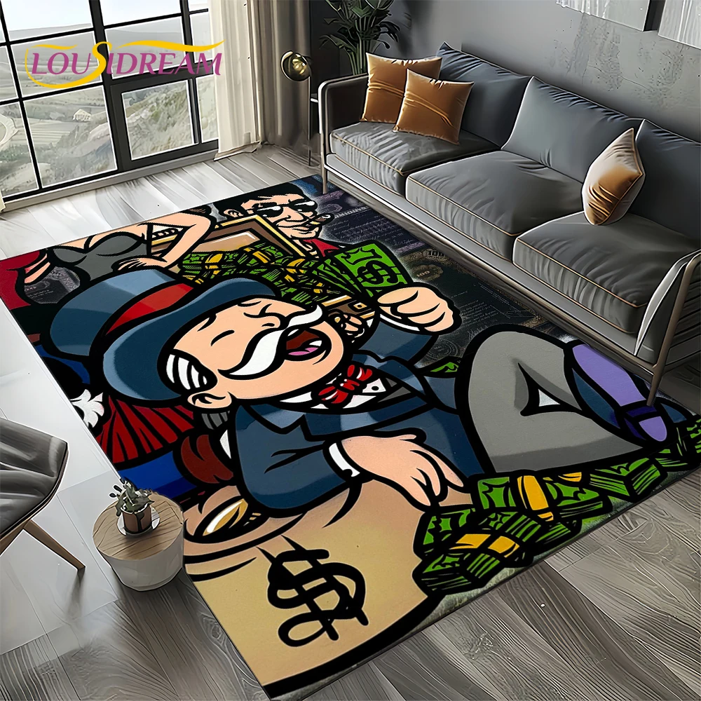 Dywan 3D z motywem Monopoly, b – Home Decor Online Free recenzja i cena
