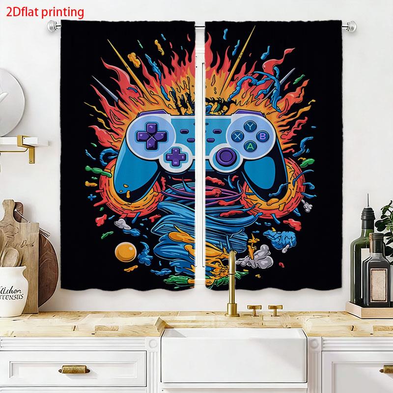 Zasłony z motywem retro kontro – Home Decor Youtube Videos recenzja i cena