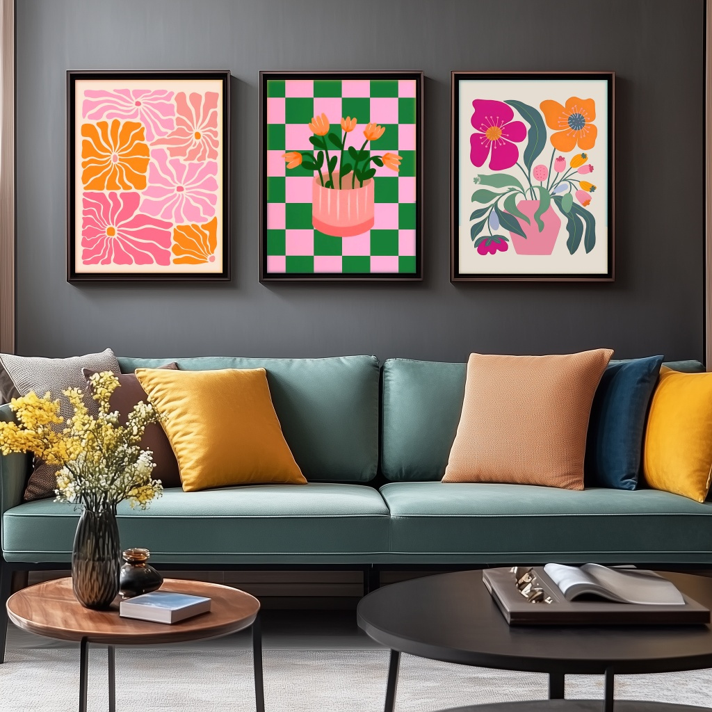 Żywiczne Kwiaty i Wazony Obraz – Home Decor Vase With Flowers recenzja i cena