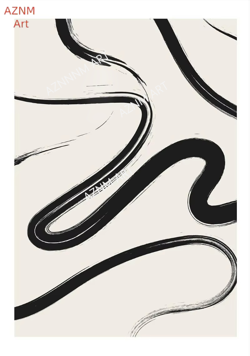 Nordycka Bohema Grafika Liniow – Home Decor Minimal recenzja i cena