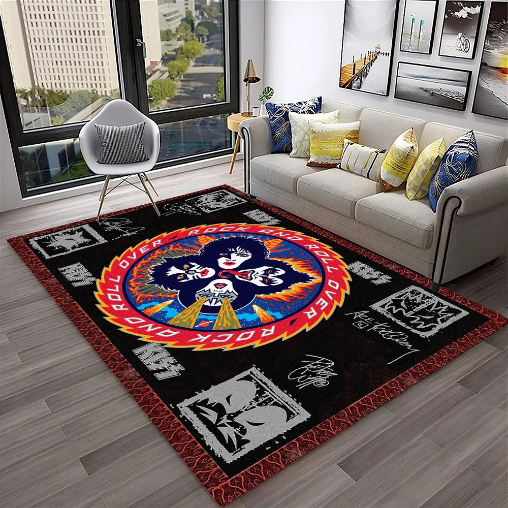 Dywan Retro KISS Rock Band do  – Home Decor Online Free recenzja i cena