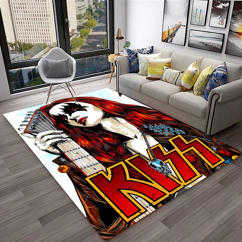 Dywan Retro KISS Rock Band do  – Home Decor Online Free recenzja i cena