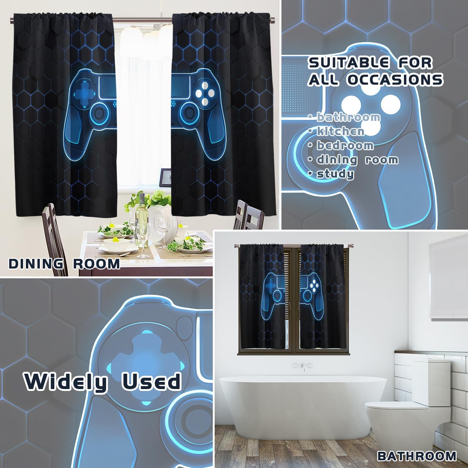 Luksusowe zasłony gamingowe z  – Home Decor Youtube Videos recenzja i cena