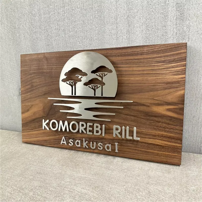 Ekskluzywna tablica reklamowa  – Wooden Letter Sign recenzja i cena