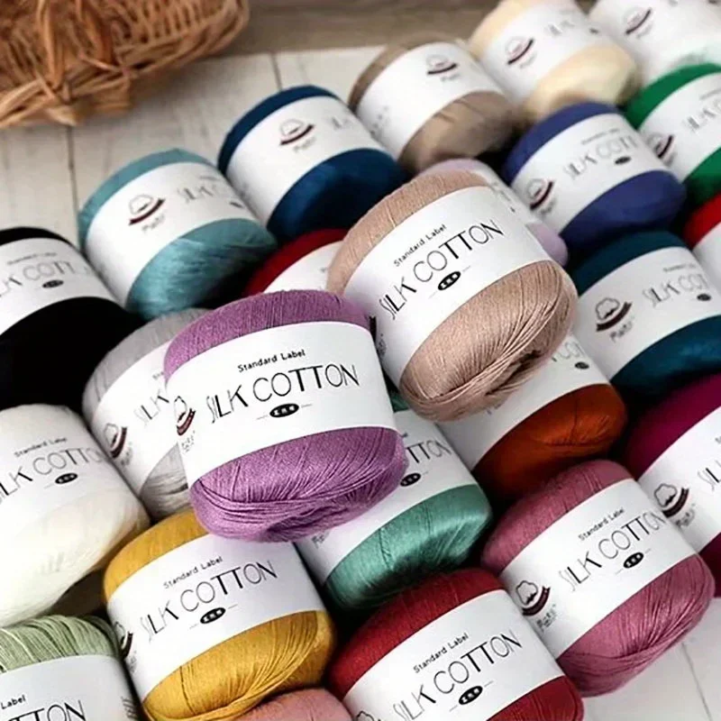 50g jedwabna koronkowa bawełni – Yarn Home Decor recenzja i cena
