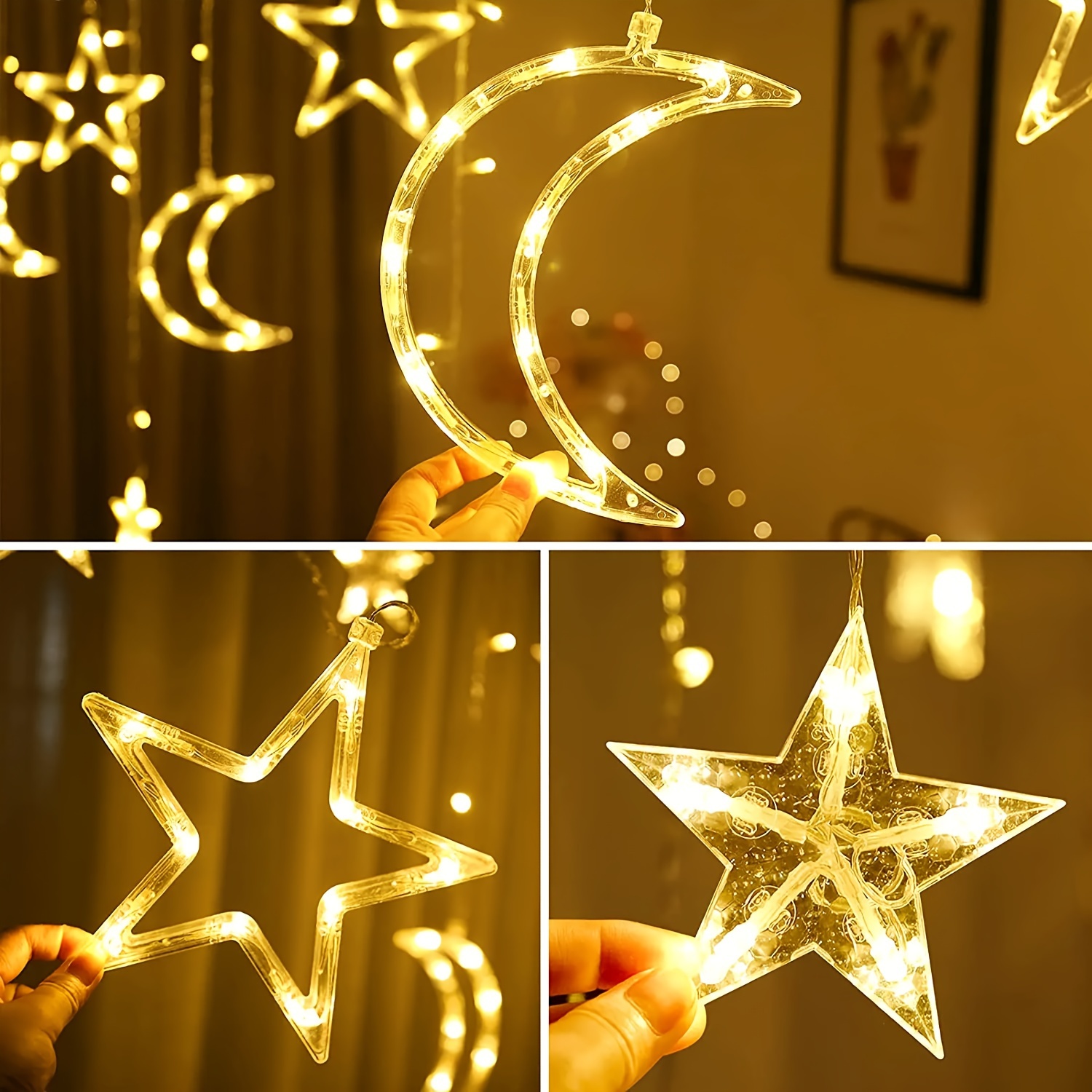 3,5M Solarne Lampki LED Kurtyn – Hanging Moon Lamp recenzja i cena
